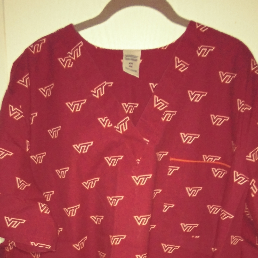Virginia Tech Scrub Top